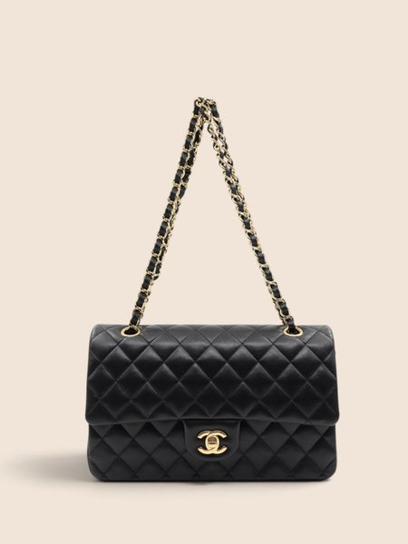Chanel Double Flap Bag Medium Lambskin GHW